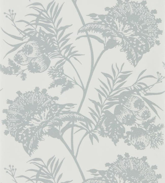 Bavero Shimmer Wallpaper - Silver - HZAP111778 - Harlequin - Premier Wallcovering