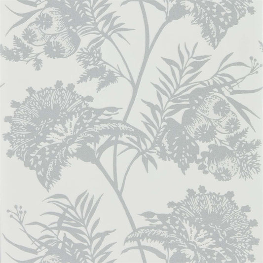 Bavero Shimmer Wallpaper - Silver - HZAP111778 - Harlequin - Premier Wallcovering