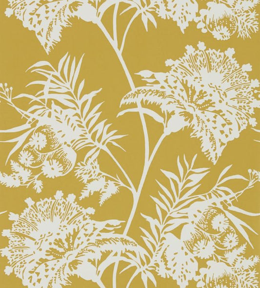 Bavero Wallpaper - Ochre - HZAP111764 - Harlequin - Premier Wallcovering
