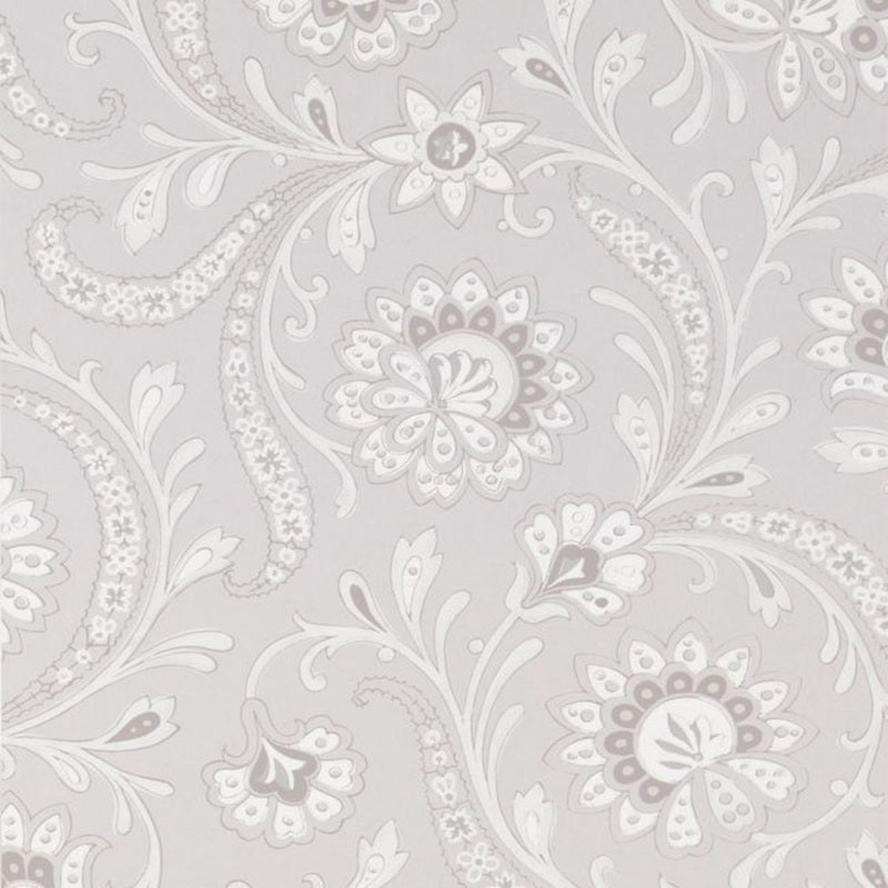 Baville Wallpaper - Grey/Chalk - Nina Campbell - NCW4351-06 - Premier Wallcovering