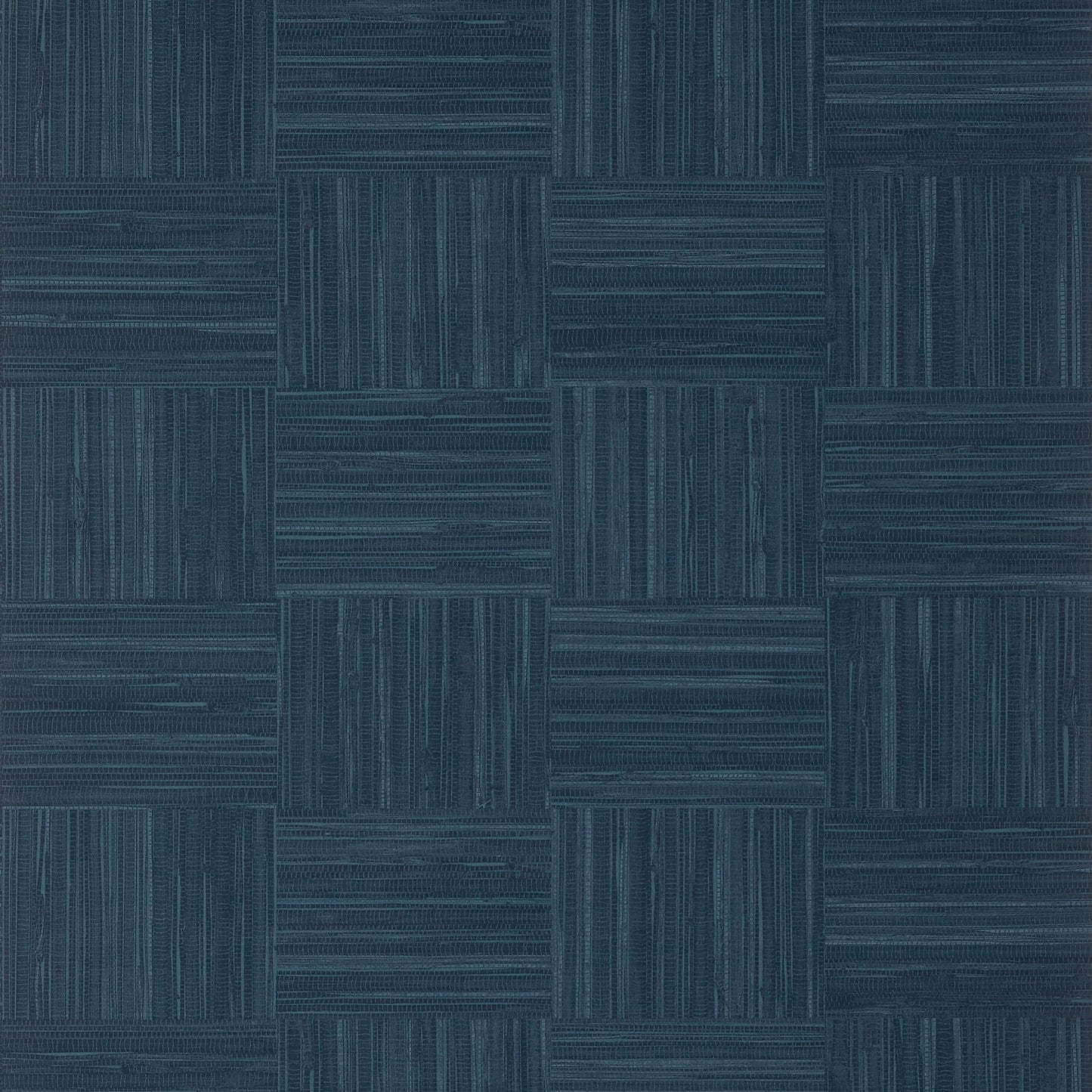 Bayshore Basket Wallpaper - Navy - Thibaut - T14592 - Premier Wallcovering