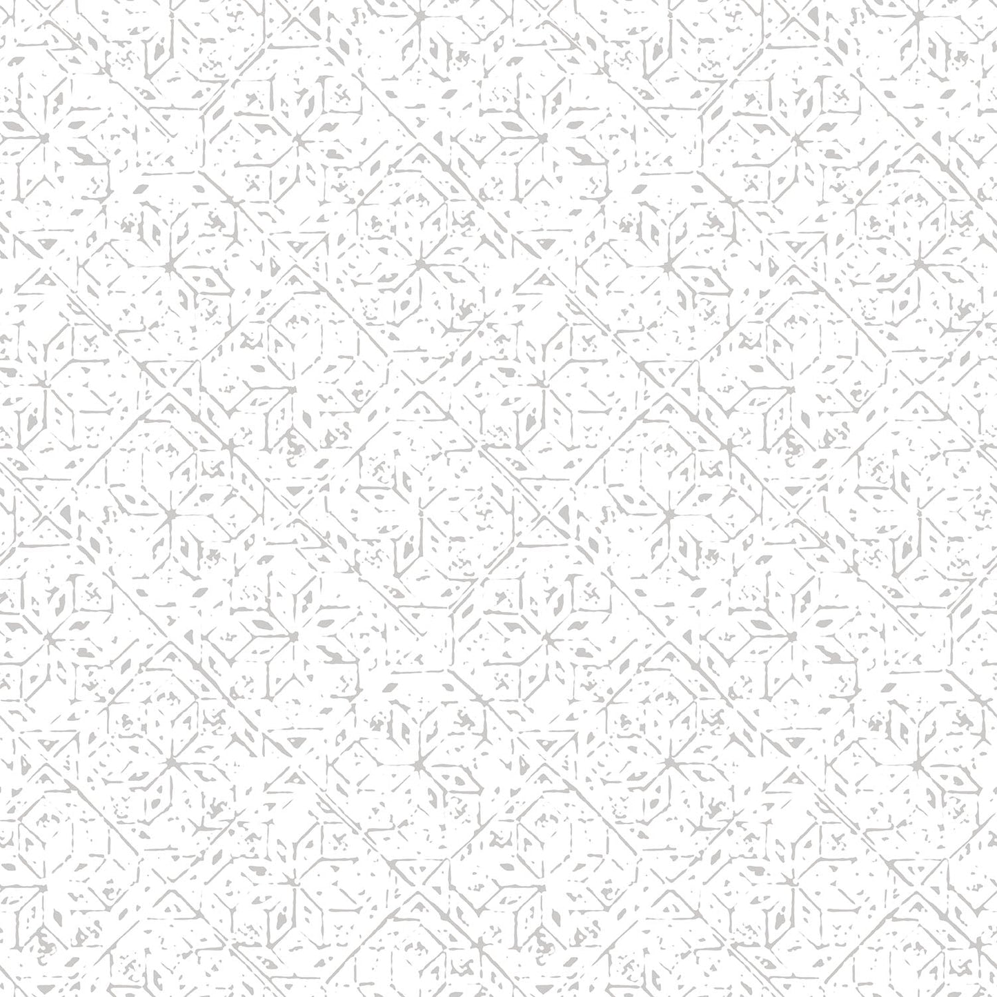 Bazaar Geo Tile Wallpaper - Grey / White - Galerie - G78336 - Premier Wallcovering
