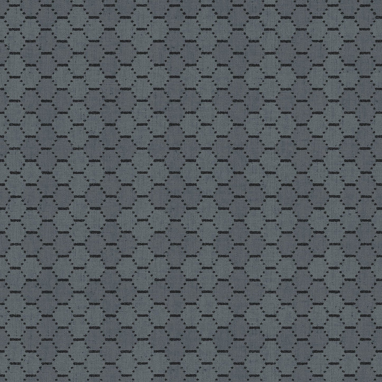 Bazaar Honey Comb Wallpaper - Petrol / Black - Galerie - G78294 - Premier Wallcovering