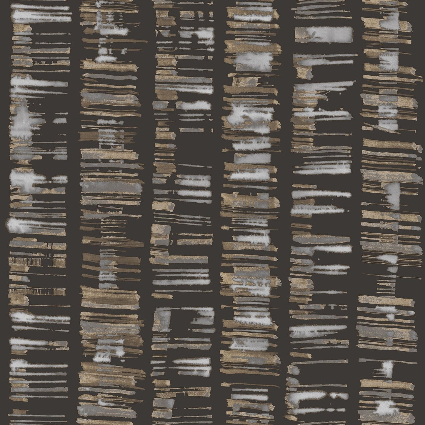 Bazaar Tribal Sketch Wallpaper - Deep Brown - Galerie - G78281 - Premier Wallcovering