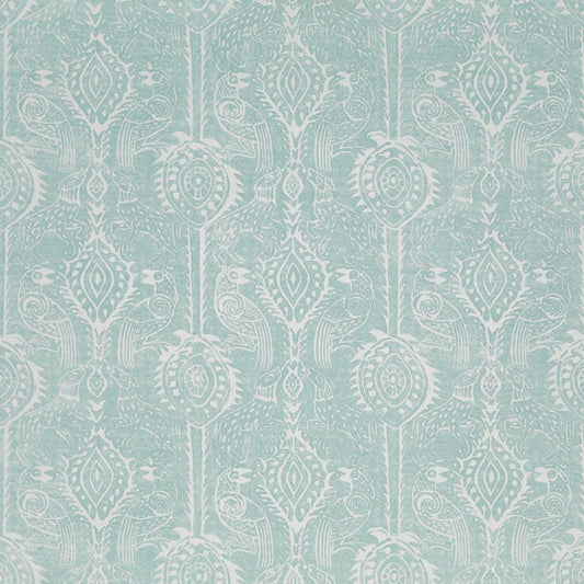 Beasties Wallpaper - Aqua - Blithfield - 870-01 - Premier Wallcovering