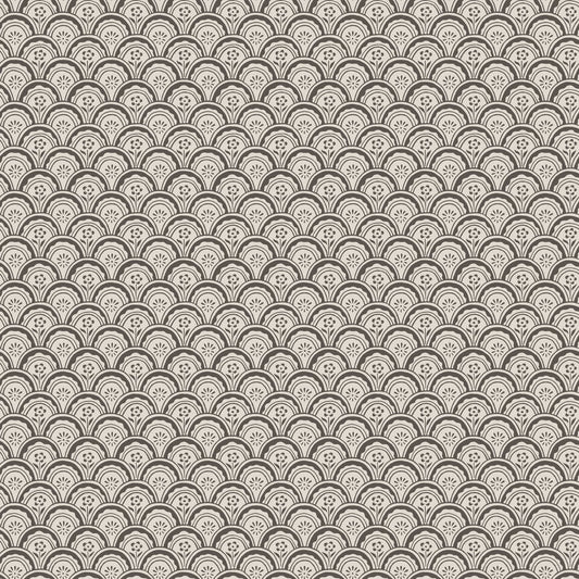 Beata Wallpaper - Graphite - Sandberg - S10234 - Premier Wallcovering