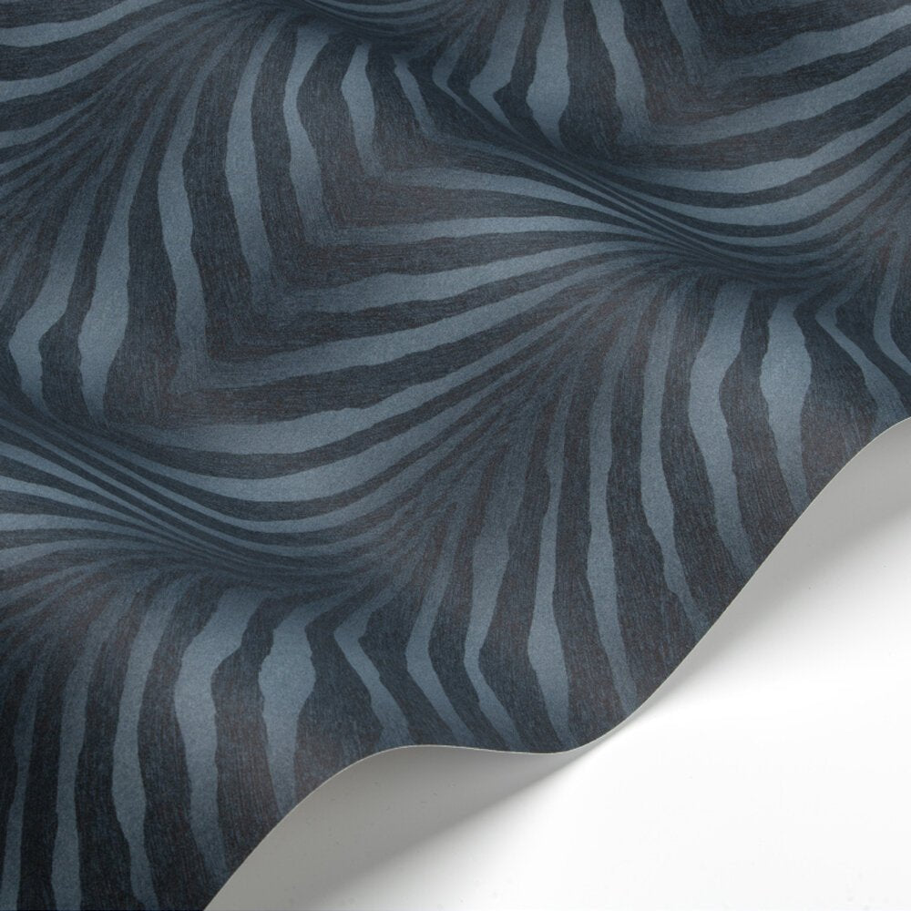 Beauford Wallpaper - Navy - Timothy Wilman - TW2491 - Premier Wallcovering