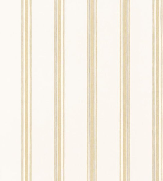 Beckley Stripe Wallpaper - Soft Gold - Anna French - AT57818 - Premier Wallcovering