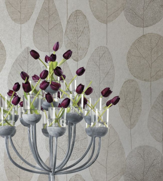 Bedford Park Wallpaper - Beige - Thibaut - T10054 - Premier Wallcovering