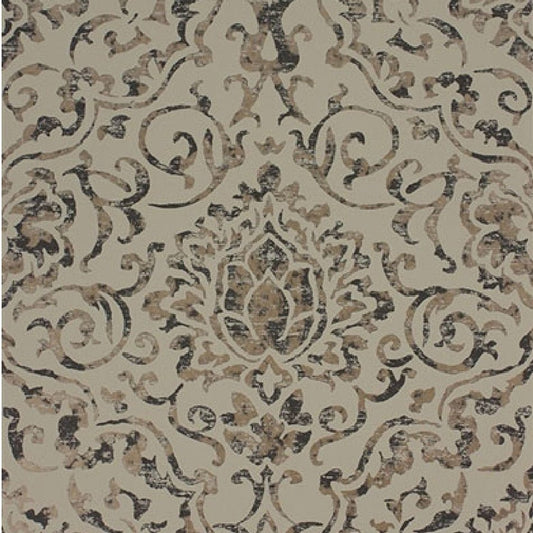 Belem Wallpaper - Chocolate/Gold - Nina Campbell - NCW4201-01 - Premier Wallcovering