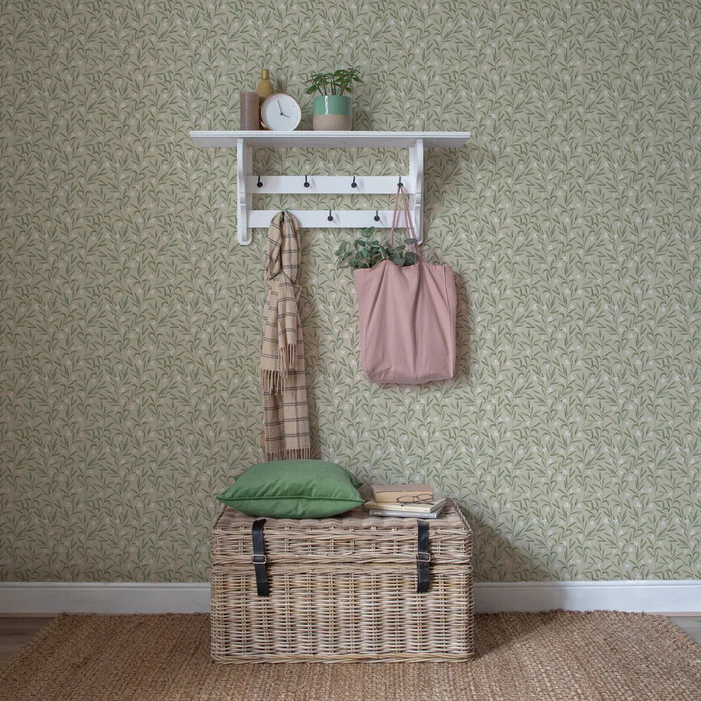 Bell Meadow Wallpaper - Hazel - Voyage Maison - BELLMEA/WPO/HAZ - Premier Wallcovering