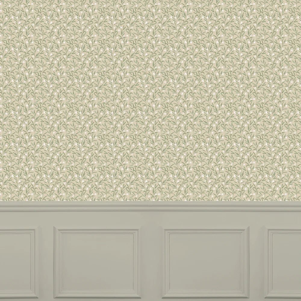 Bell Meadow Wallpaper - Hazel - Voyage Maison - BELLMEA/WPO/HAZ - Premier Wallcovering
