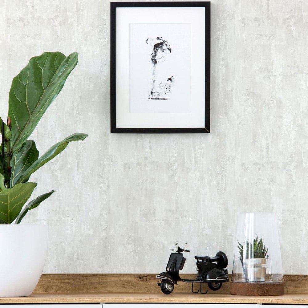 Bellagio Wallpaper - White - Superfresco Easy - 32 - 607 - Premier Wallcovering