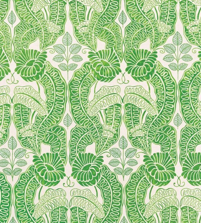 Belle De Nuit Wallpaper - Grass - Christopher Farr Cloth - CFW111 - 03 - Premier Wallcovering