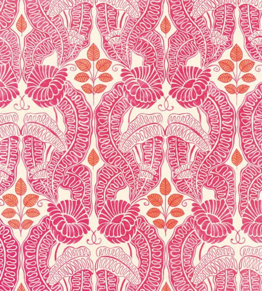 Belle De Nuit Wallpaper - Fuchsia - Christopher Farr Cloth - CFW111 - 02 - Premier Wallcovering