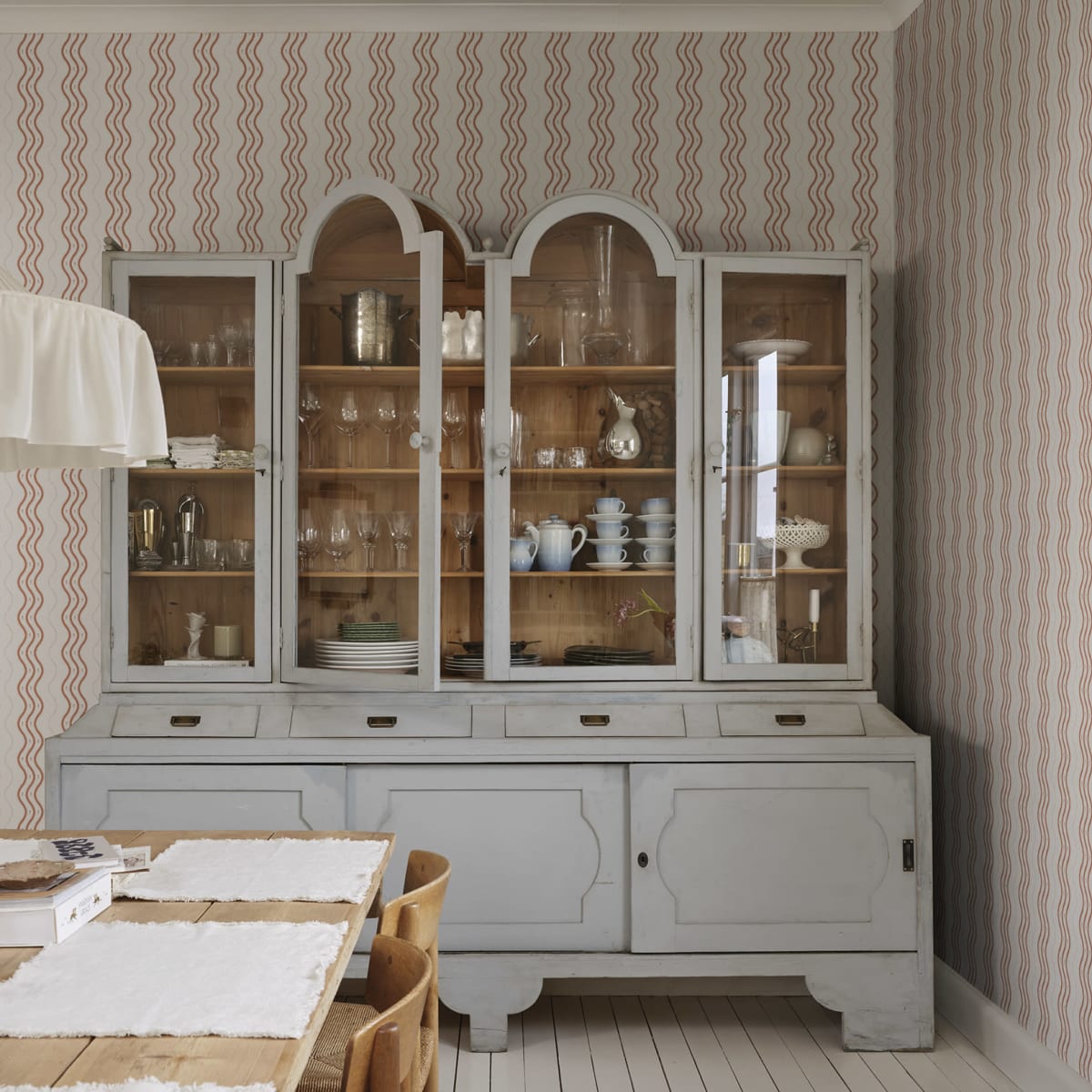 Ben Wallpaper - Red - Sandberg - S10371 - Premier Wallcovering