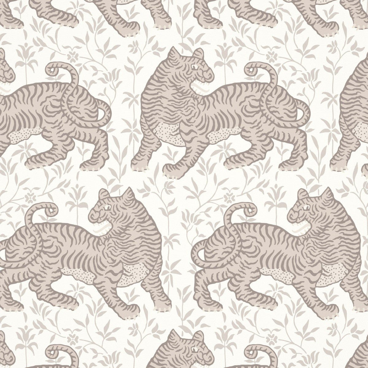 Bengal Wallpaper - Natural - Warner House - Premier Wallcovering