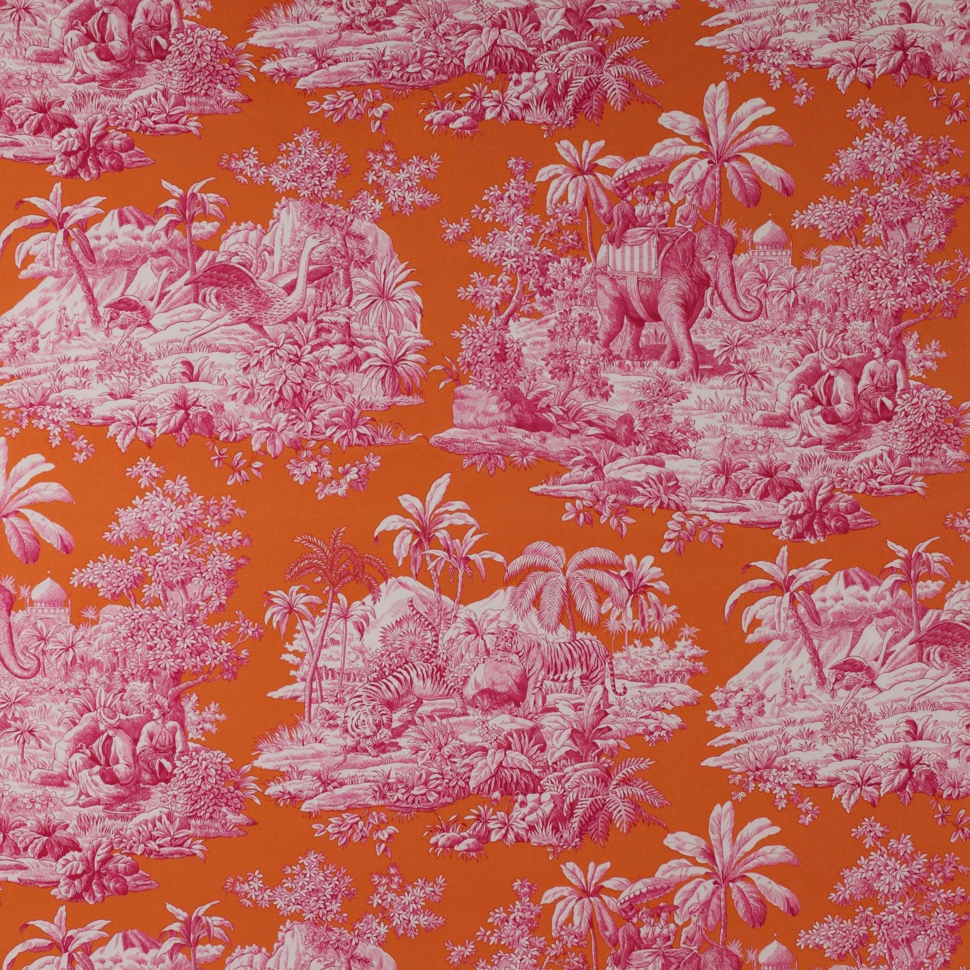 Bengale Fabric - Paprika - Manuel Canovas - 01468/01 - Premier Wallcovering
