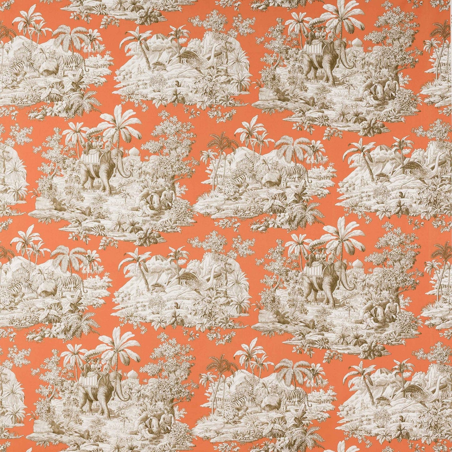 Bengale Fabric - Corail - Manuel Canovas - M4081-02 - Premier Wallcovering