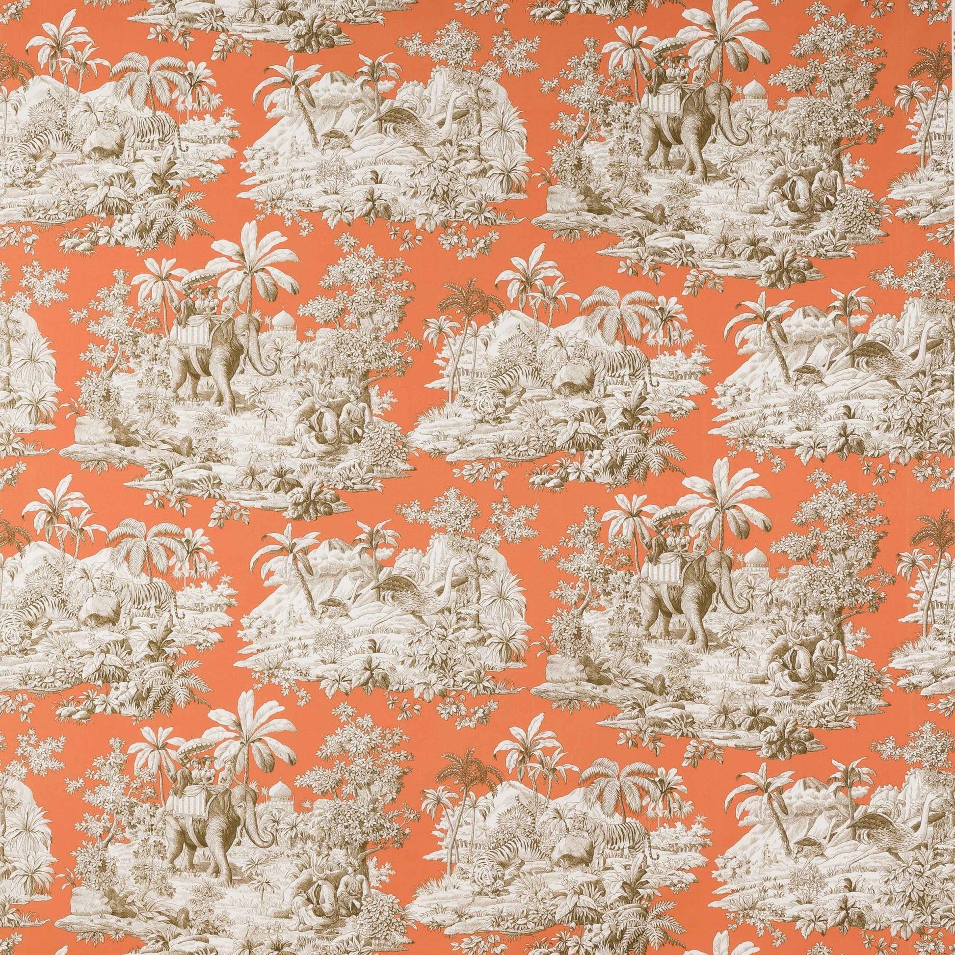 Bengale Fabric - Corail - Manuel Canovas - M4081-02 - Premier Wallcovering