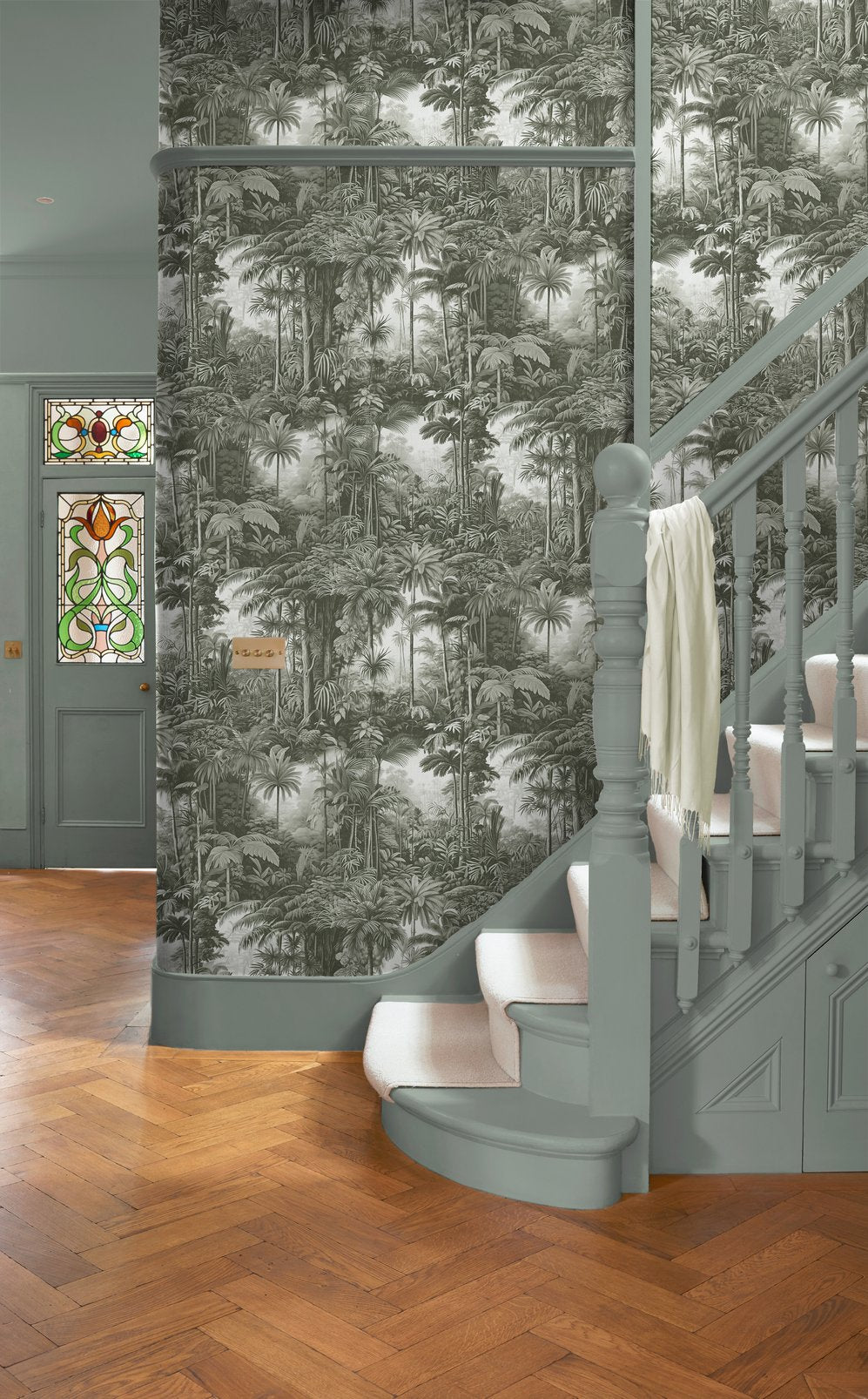 Benmore Ridge Wallpaper - Monochrome - Graham & Brown - 127916 - Premier Wallcovering