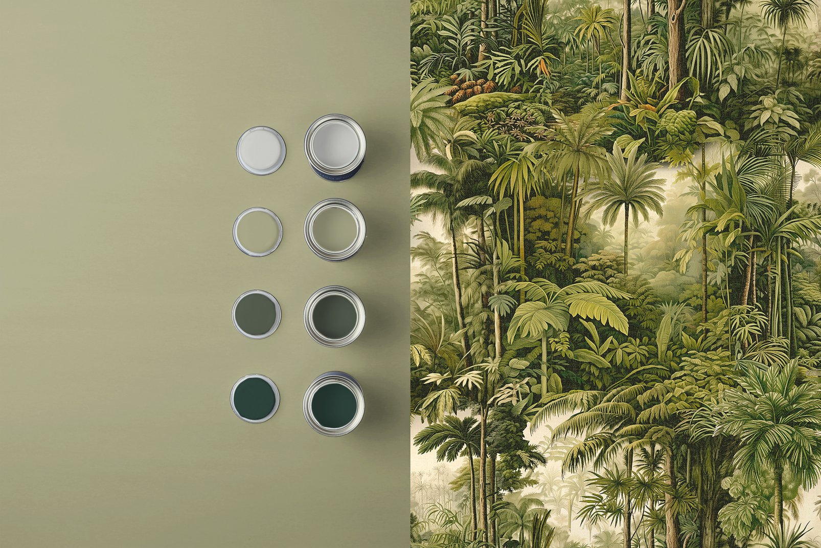 Benmore Ridge Wallpaper - Lush Green - Graham & Brown - 127913 - Premier Wallcovering