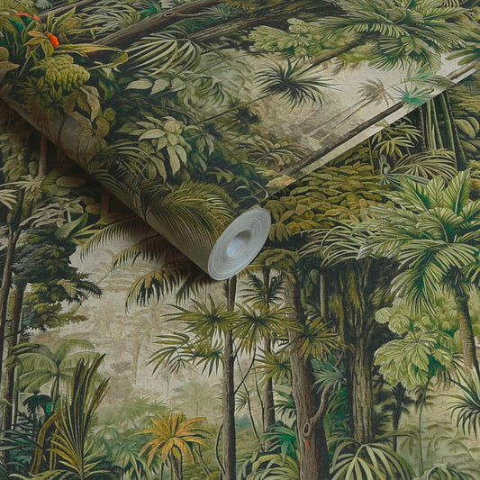 Benmore Ridge Wallpaper - Lush Green - Graham & Brown - 127913 - Premier Wallcovering