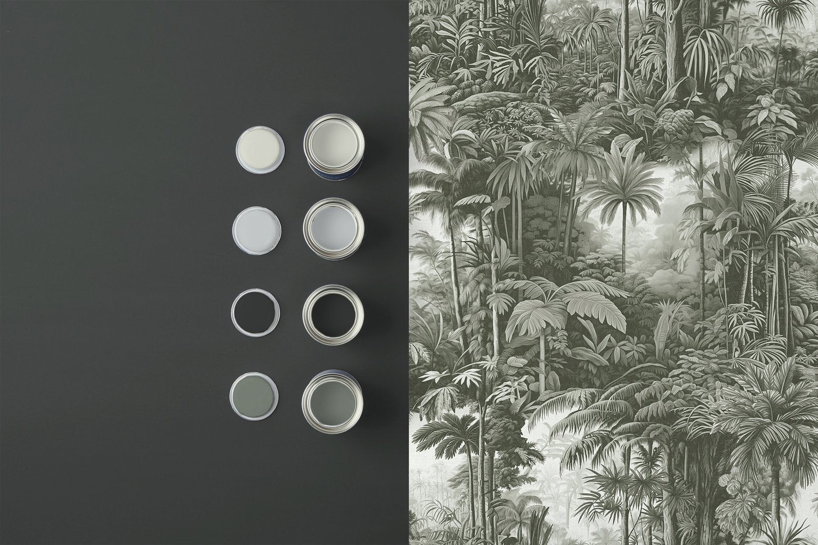 Benmore Ridge Wallpaper - Monochrome - Graham & Brown - 127916 - Premier Wallcovering