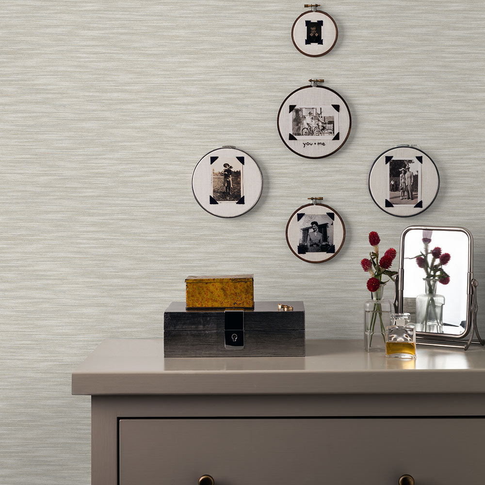 Benson Wallpaper - Light Warm Grey - A Street Prints - FD26158 - Premier Wallcovering