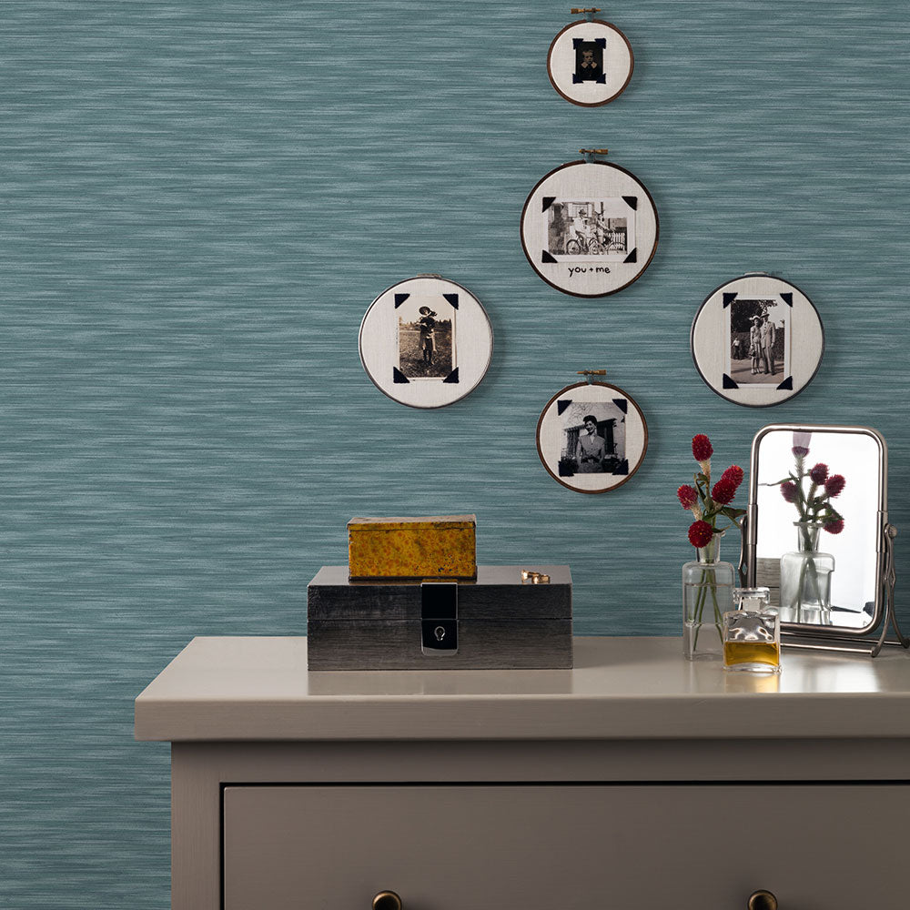 Benson Wallpaper - Dark Blue - A Street Prints - FD26154 - Premier Wallcovering