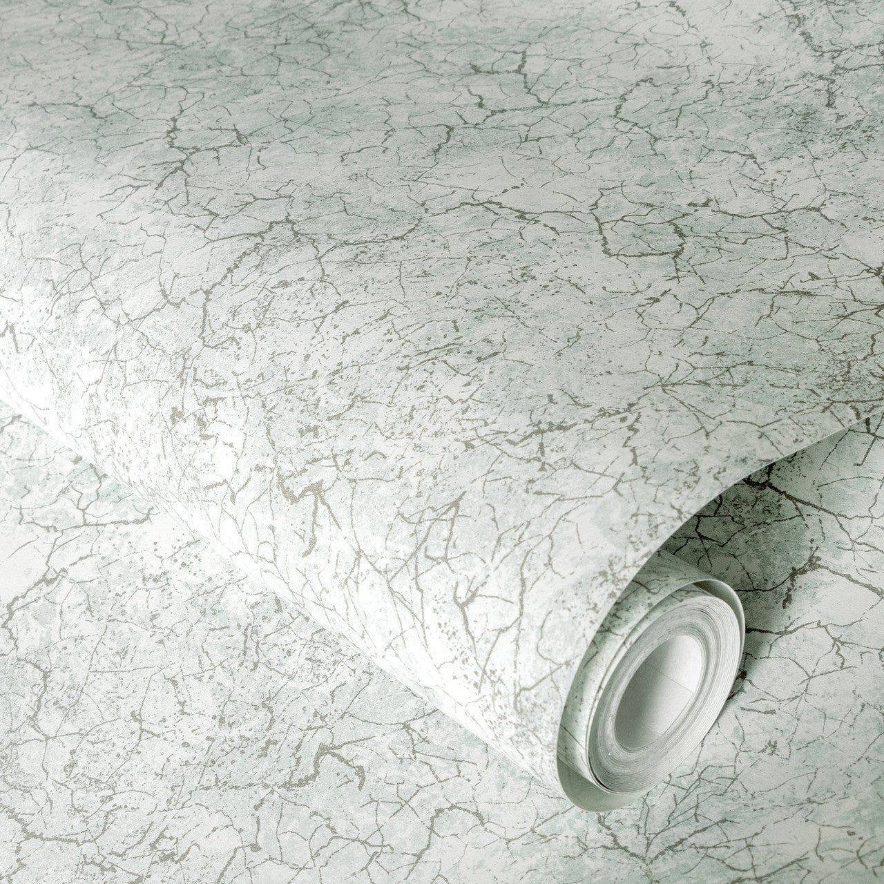 Bento Azulejo Wallpaper - Frost Mint - Hohenberger - 26871 - Premier Wallcovering