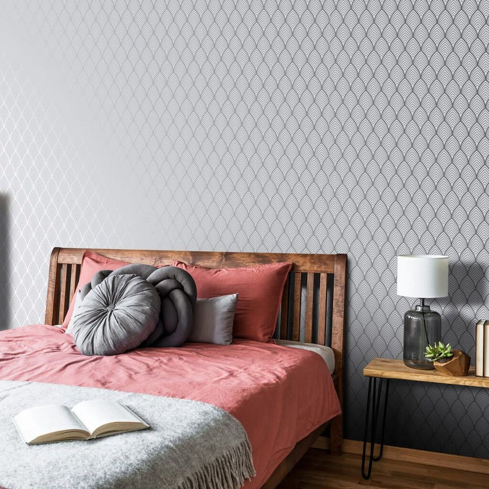 Bercy Wallpaper - Grey - Superfresco Easy - 105211 - Premier Wallcovering