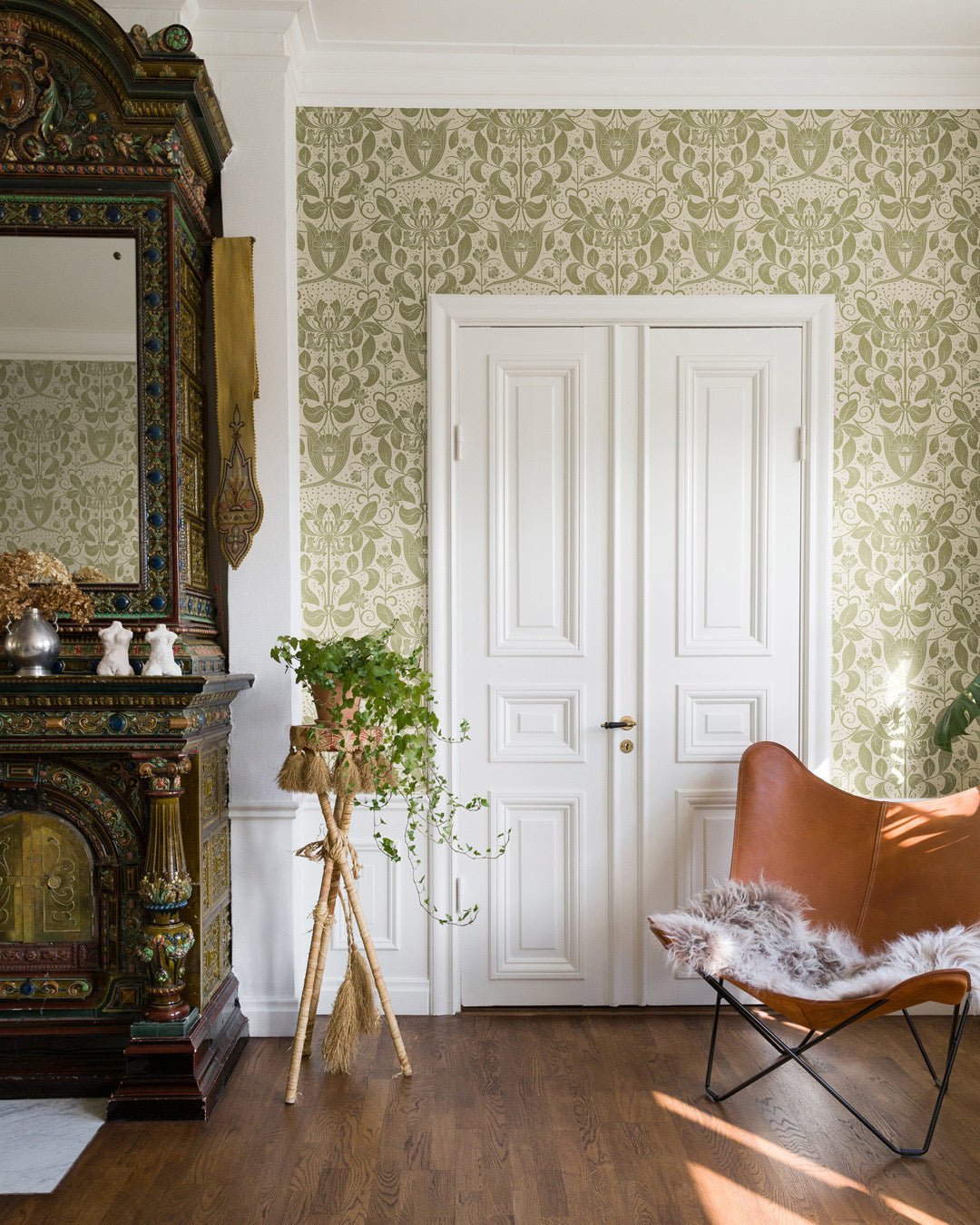 Berit Wallpaper - Beige - Midbec - 83127 - Premier Wallcovering