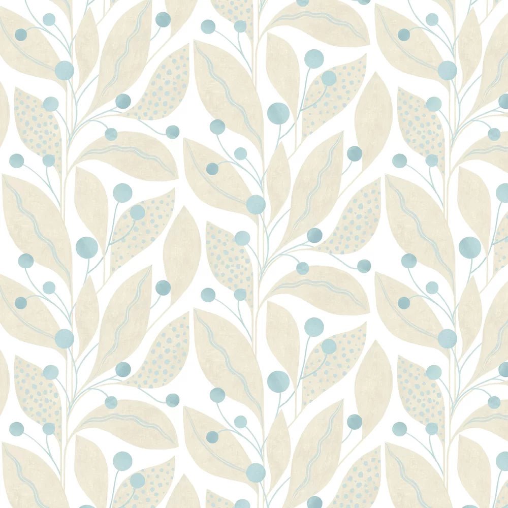 Berry Dot Wallpaper - Surf - Ohpopsi - LBK50158W - Premier Wallcovering