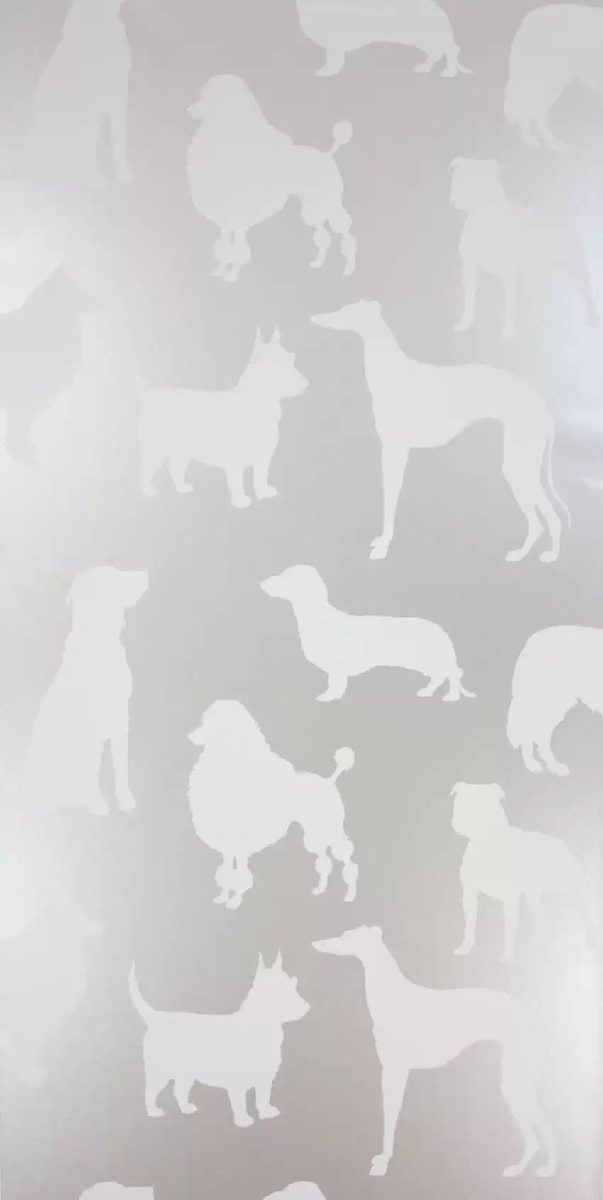 Best In Show Wallpaper - Ivory / Silver - Osborne & Little - W6181-01 - Premier Wallcovering