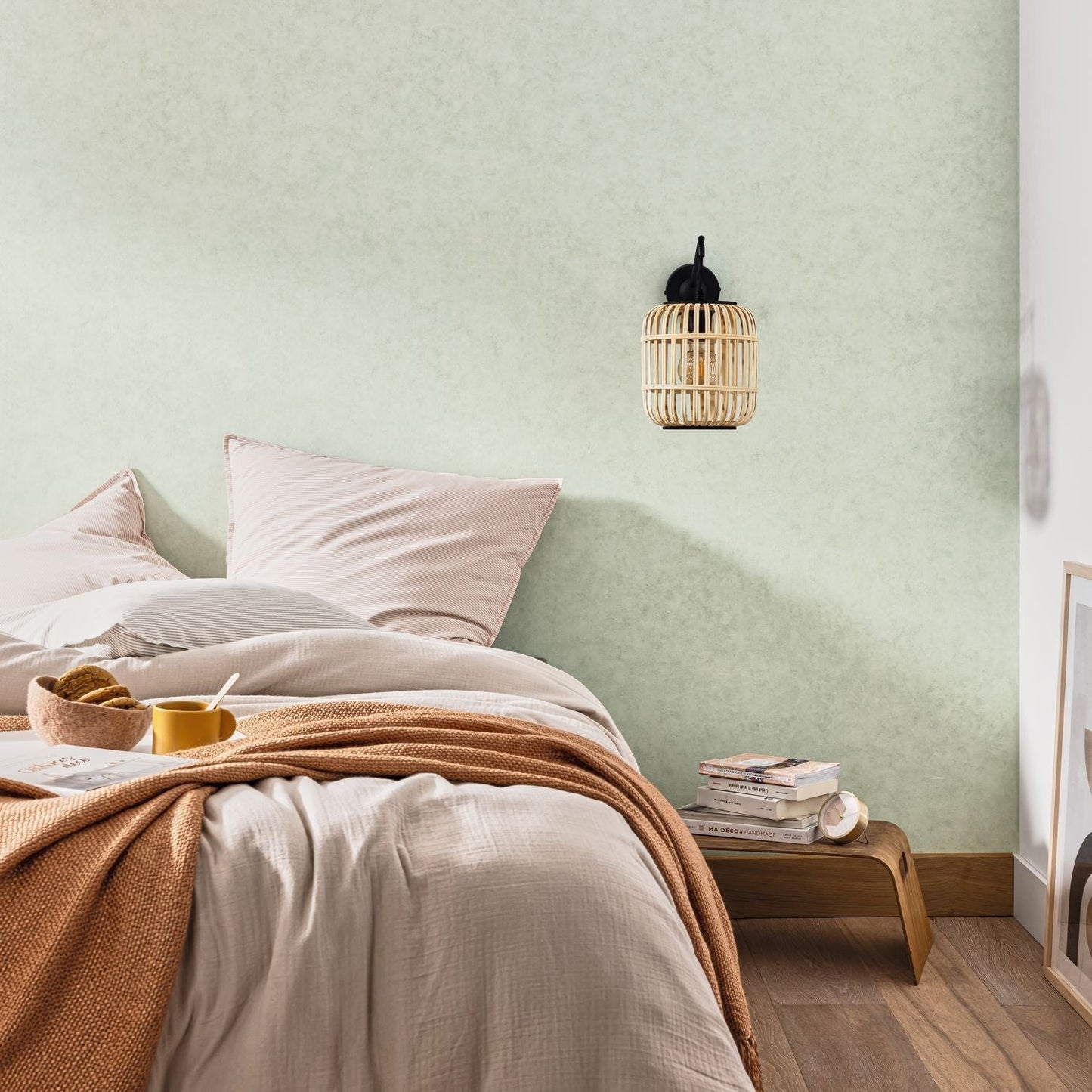 Beton Uni Wallpaper - D'eau - Caselio - 101487042 - Premier Wallcovering