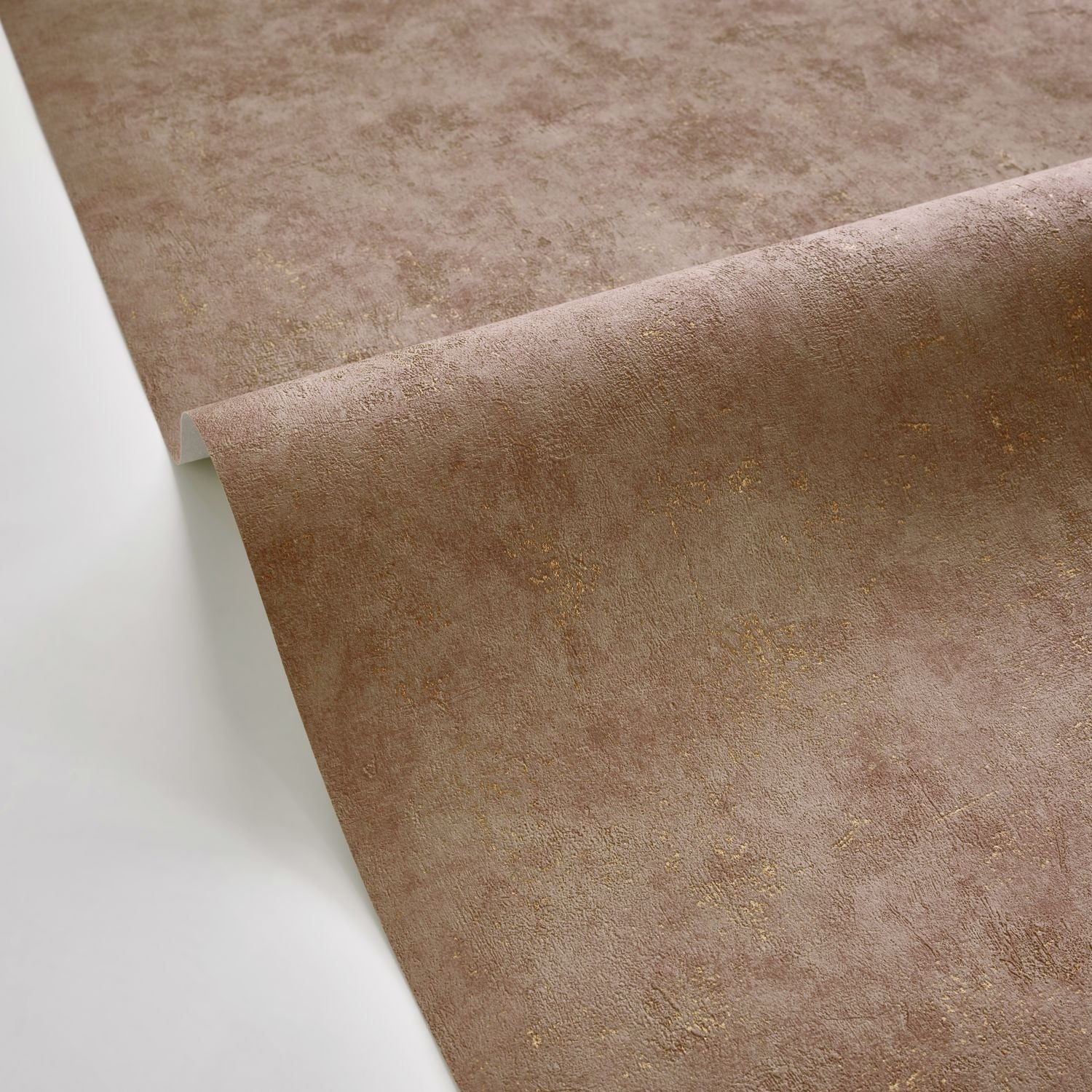 Beton Uni Wallpaper - Marron Cuivre - Caselio - 101492010 - Premier Wallcovering