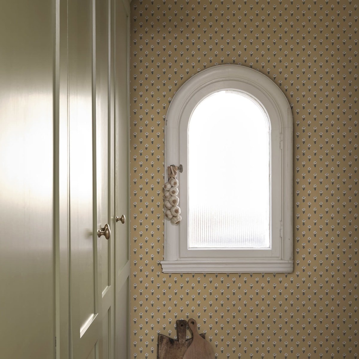 Betty Wallpaper - Honey - Sandberg - S10375 - Premier Wallcovering
