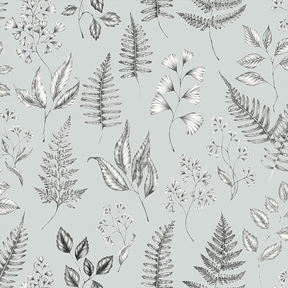 Betula Wallpaper - Light Blue - Midbec - 15934 - Premier Wallcovering