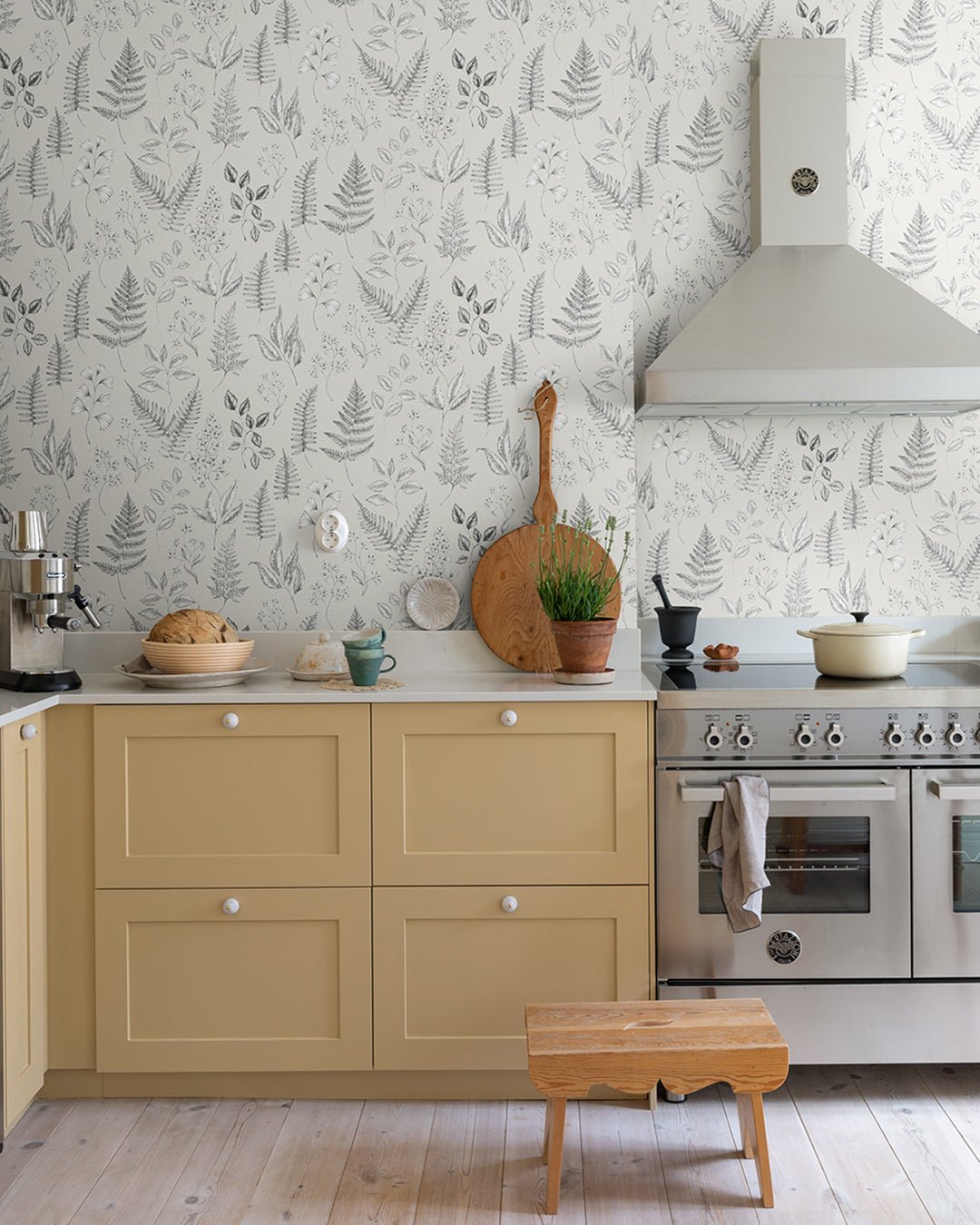 Betula Wallpaper - Gray - Midbec - 15930 - Premier Wallcovering