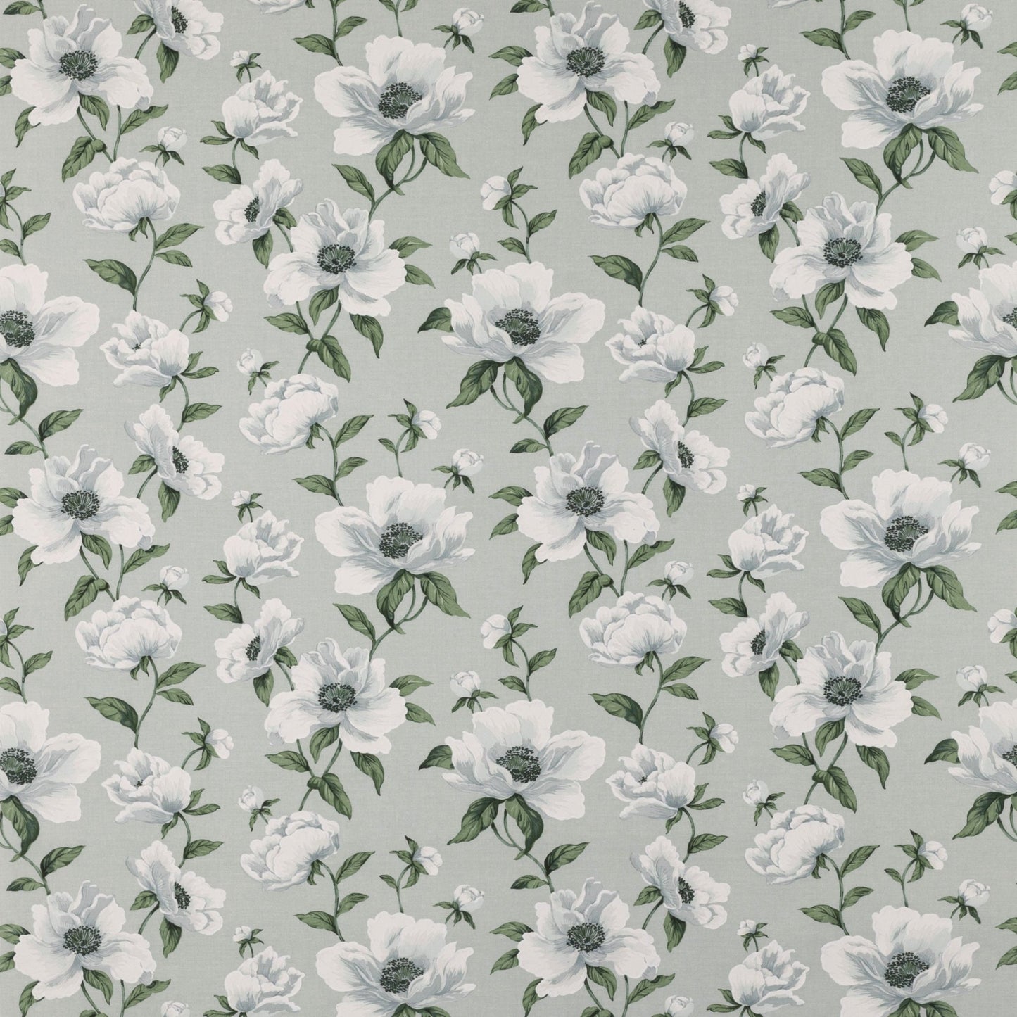 Bianca Fabric - Aqua - Manuel Canovas - M4097-02 - Premier Wallcovering