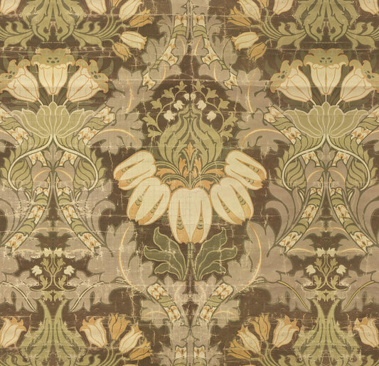Big Pattern Luther Wall Mural - Brown - NLXL - MRV - 02 - Premier Wallcovering