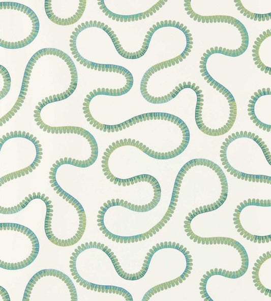 Bimble Wallpaper - Evergreen - Scion - NSCW113248 - Premier Wallcovering