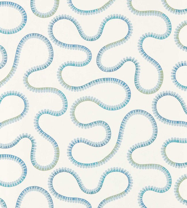 Bimble Wallpaper - Sky Blue - Scion - NSCW113250 - Premier Wallcovering