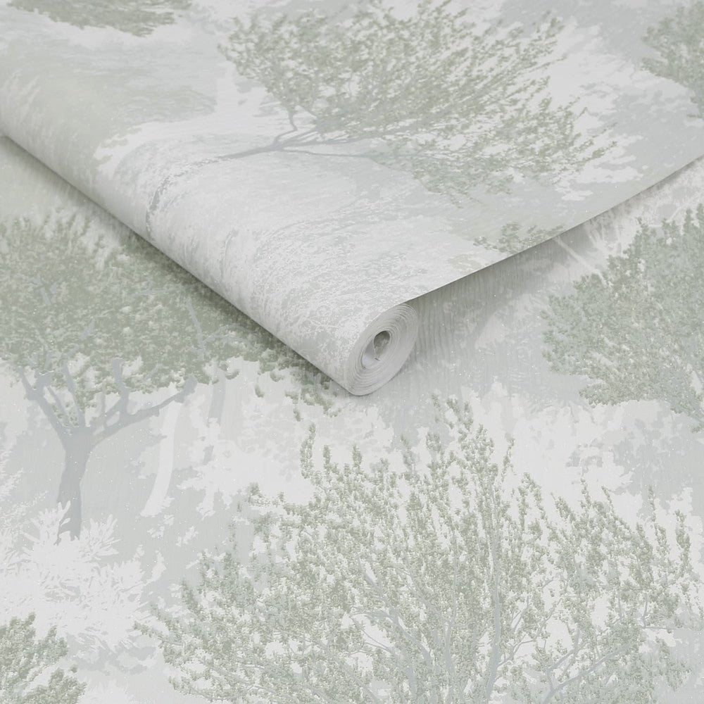 Birch Wallpaper - Sage - Superfresco Easy - 119560 - Premier Wallcovering