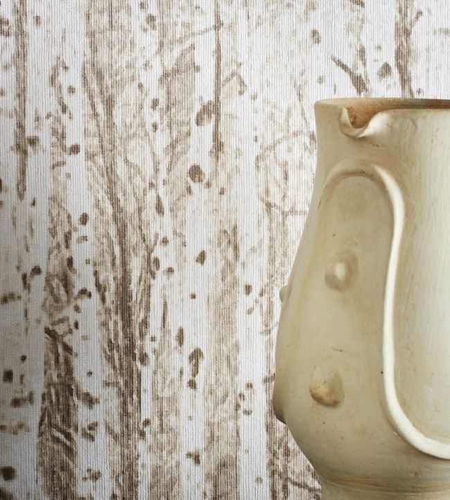Birch Wallpaper - Ivory/Parchment - Osborne & Little - W6583-01 - Premier Wallcovering