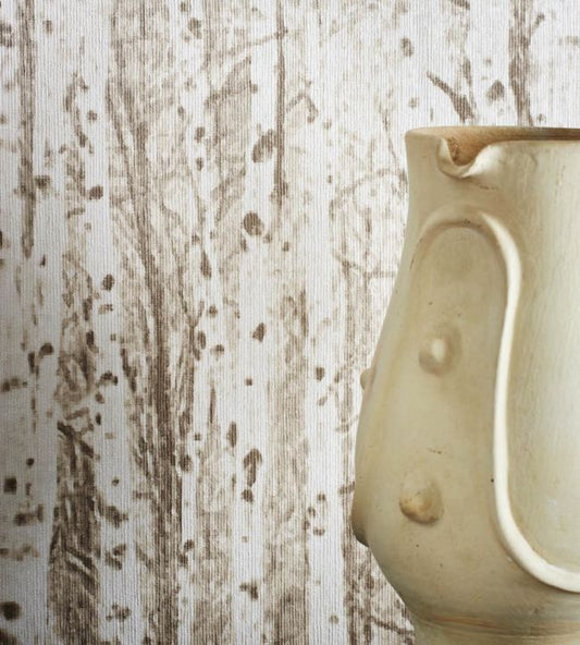 Birch Wallpaper - Ivory/Parchment - Osborne & Little - W6583-01 - Premier Wallcovering