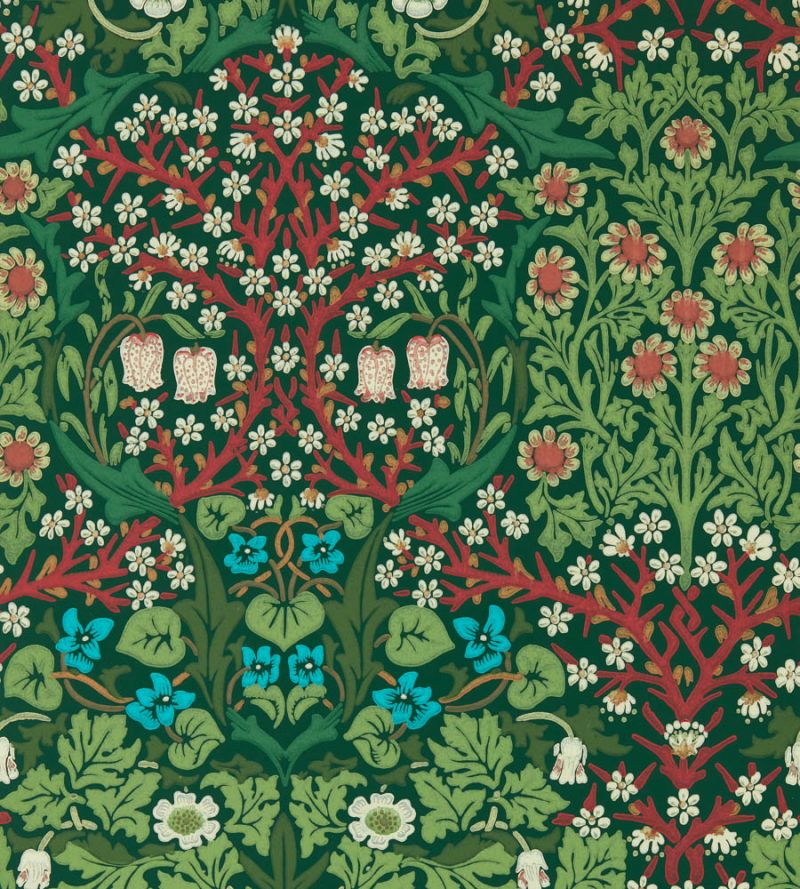 Blackthorn Wallpaper - Autumn - 216962 - Morris & Co - Premier Wallcovering