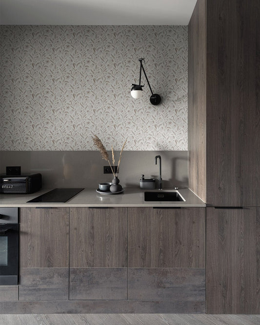 Blåklocka Wallpaper - Avocado - Midbec - 26012 - Premier Wallcovering