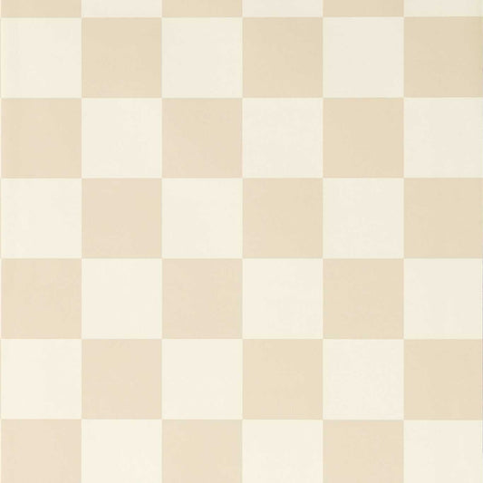 Blenets Check Wallpaper - Oatmeal - HHHW113169 - Harlequin - Premier Wallcovering